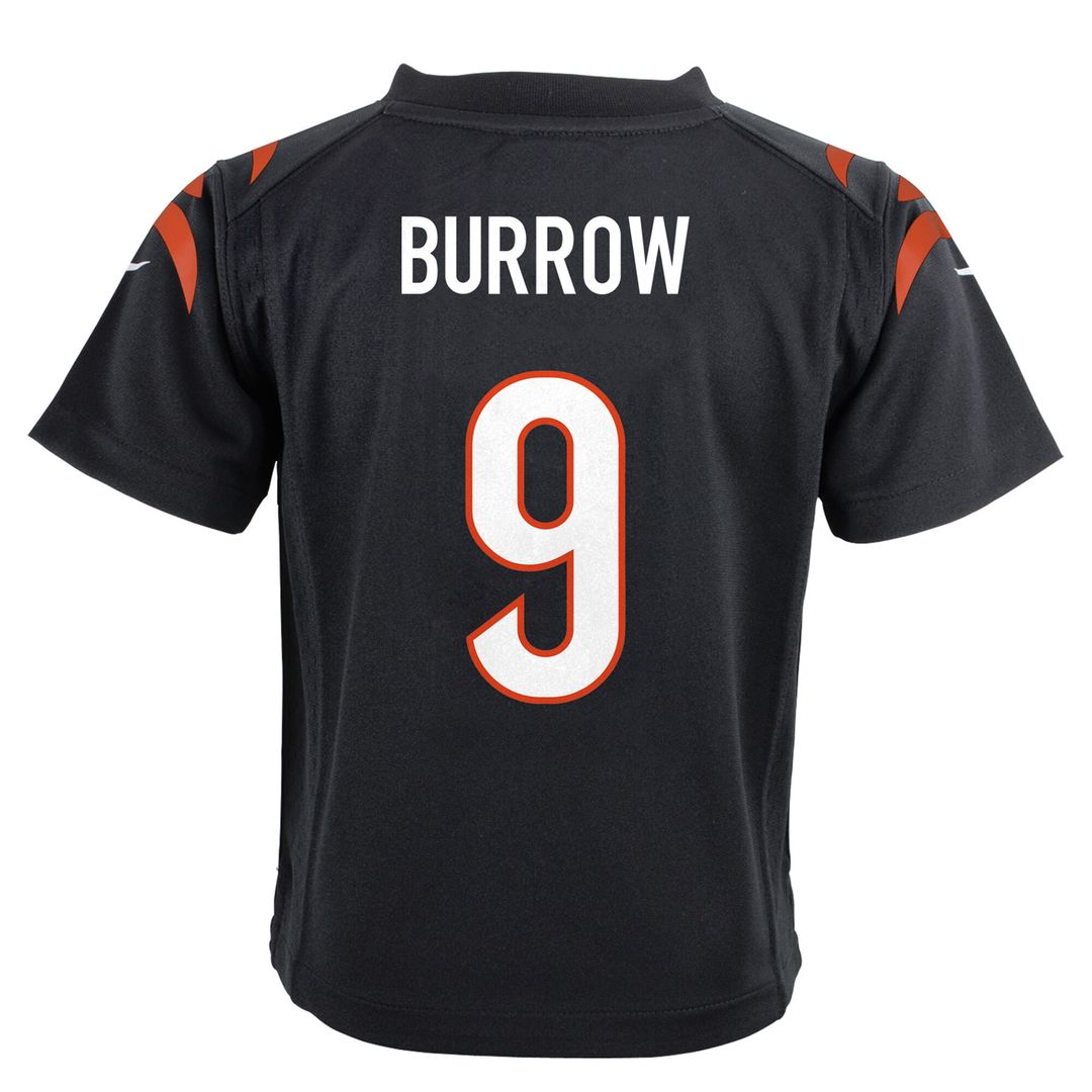 Joe Burrow Cincinnati Bengals Nike Toddler Game Official Jersey - Black