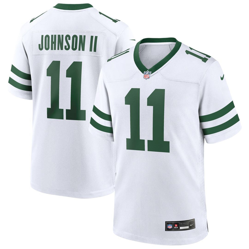 Jermaine Johnson II New York Jets Nike Game Official Jersey - Legacy White