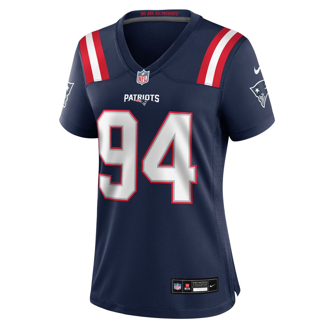 Cory Durden New England Patriots Nike Women's Team Game Jersey - Navy