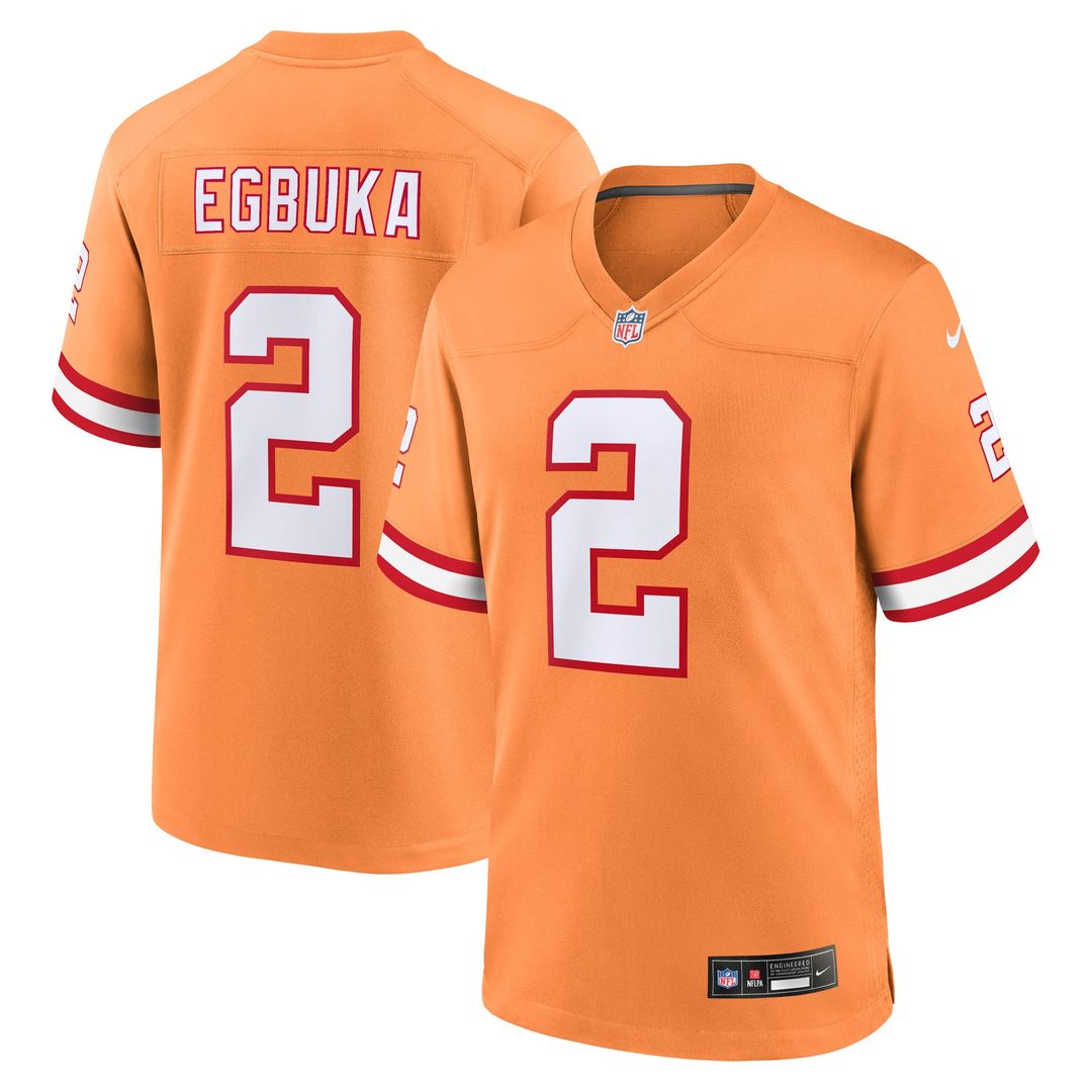 Emeka Egbuka Tampa Bay Buccaneers Nike Team Game Jersey - Red