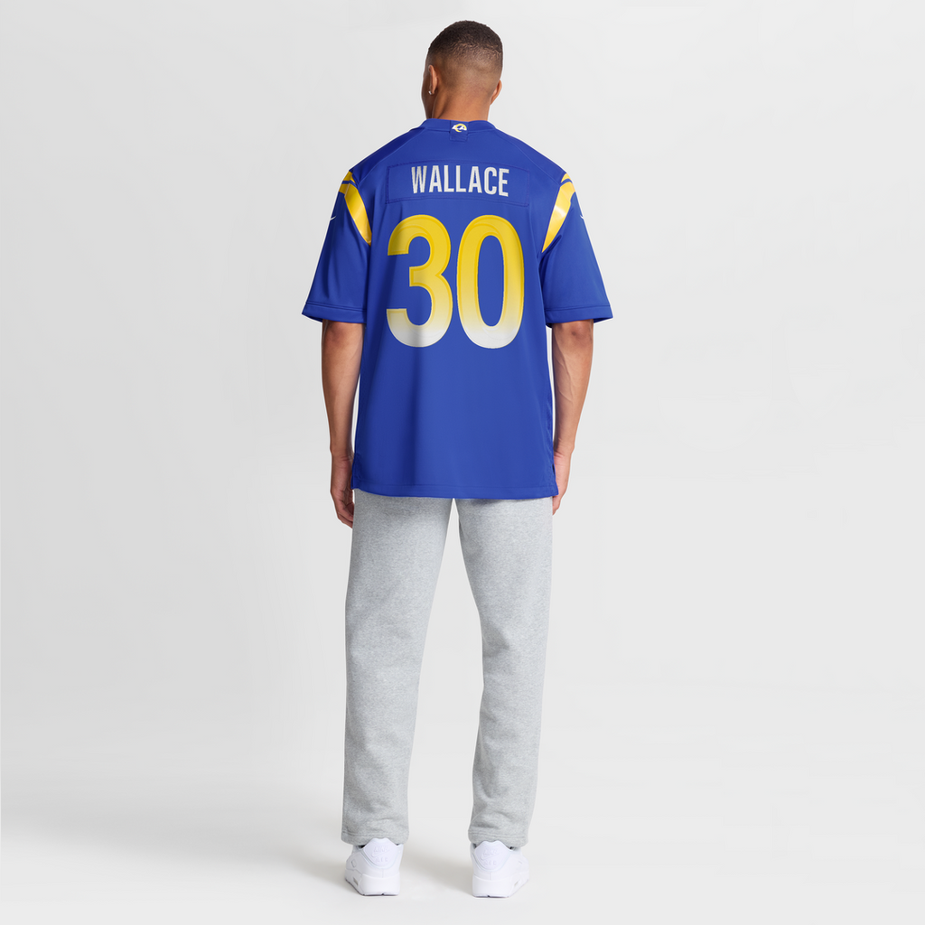 Josh Wallace Los Angeles Rams Nike Game Jersey - Royal