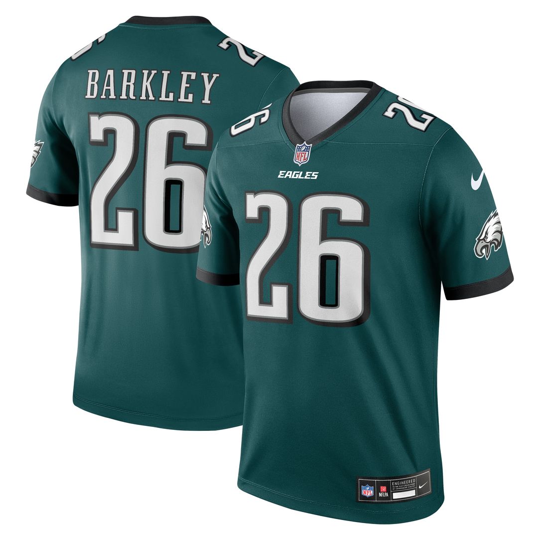 Saquon Barkley Philadelphia Eagles Nike Legend Player Performance Top - Kelly Green