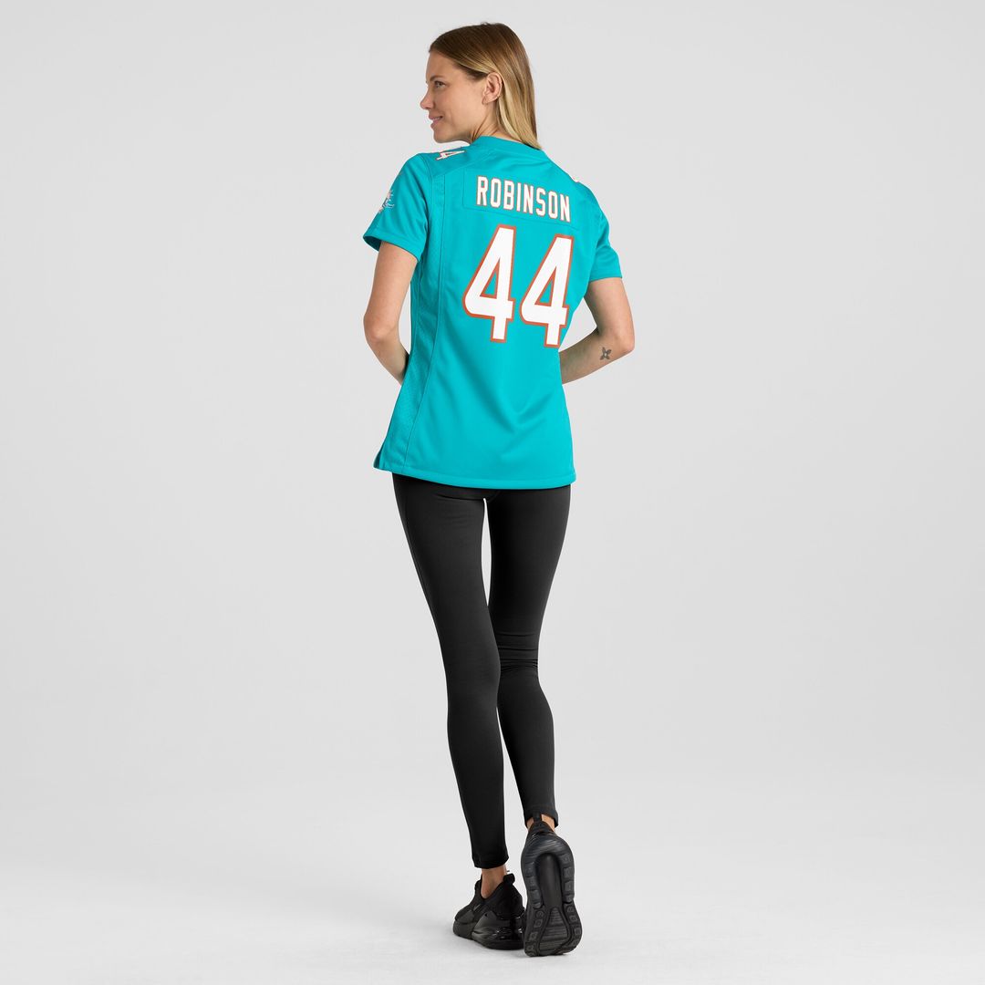 Chop Robinson Miami Dolphins Nike Women's Game Jersey - Aqua