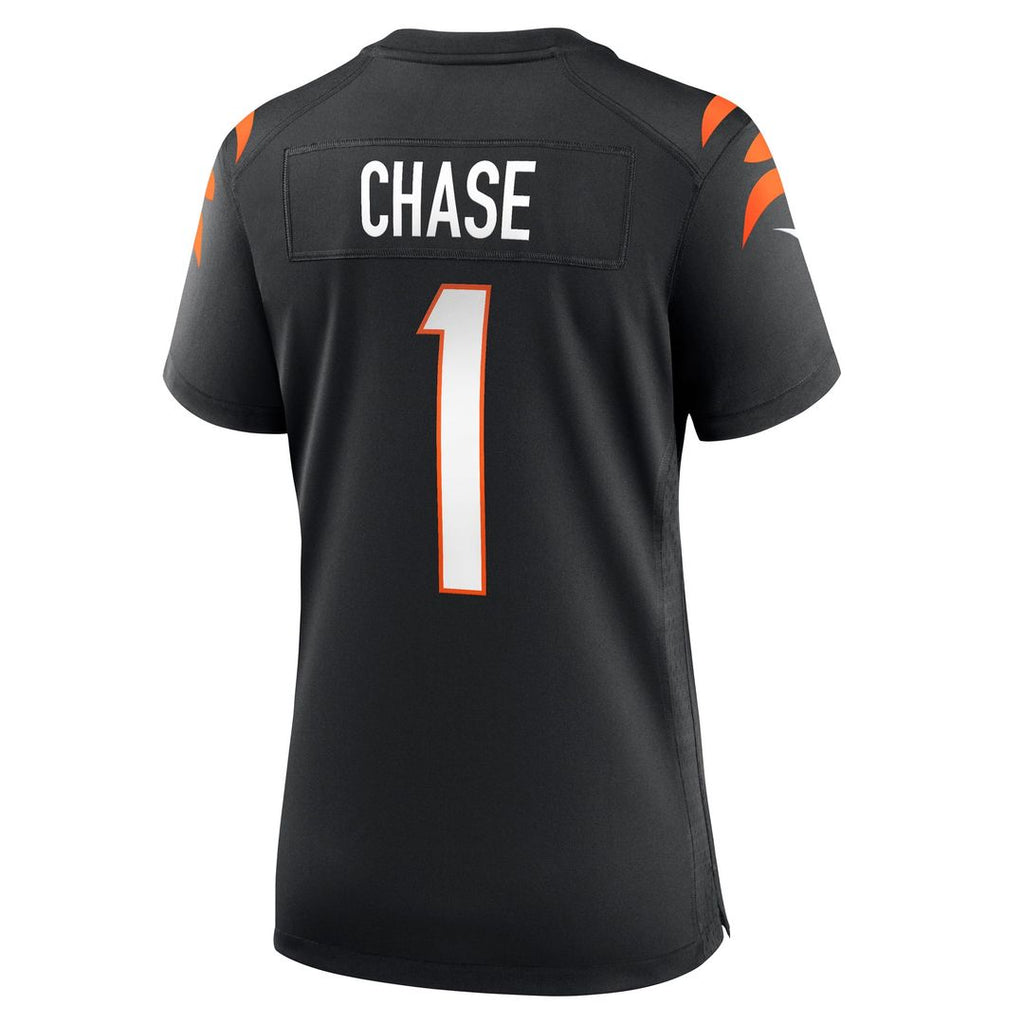 Ja'Marr Chase Cincinnati Bengals Nike Women's Game Official Jersey - Black