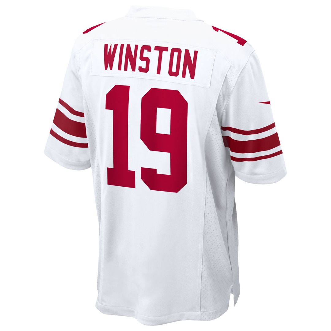 Jameis Winston New York Giants Nike Game Official Jersey -  White