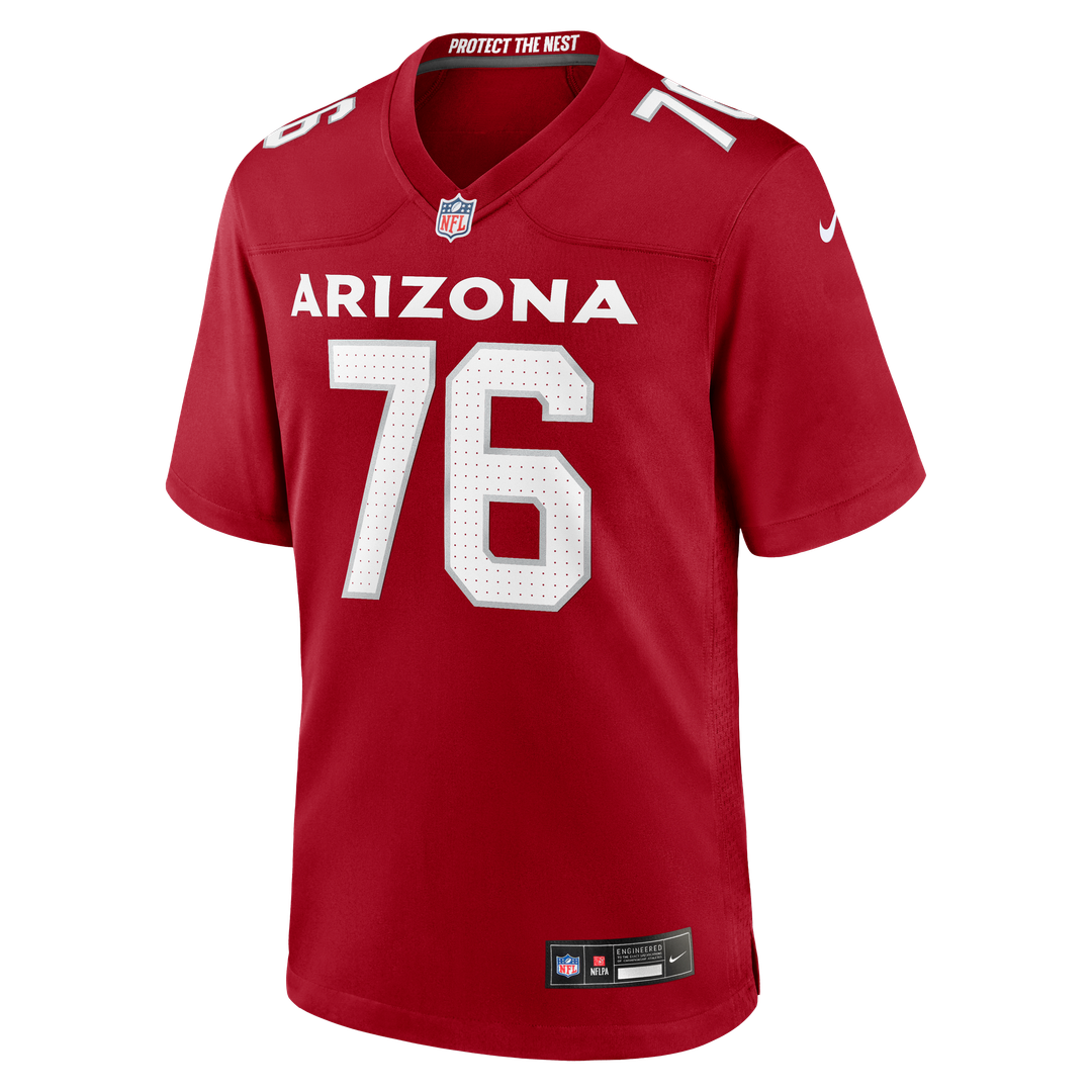 Will Hernandez Arizona Cardinals Nike Team Game Jersey - Cardinal