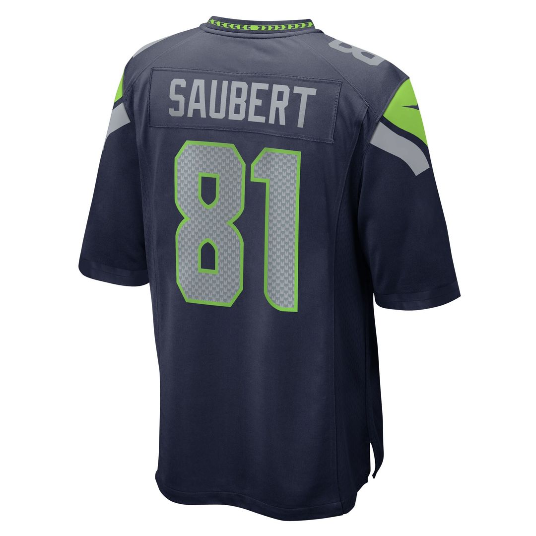 Eric Saubert Seattle Seahawks Nike Team Game Jersey - College Navy