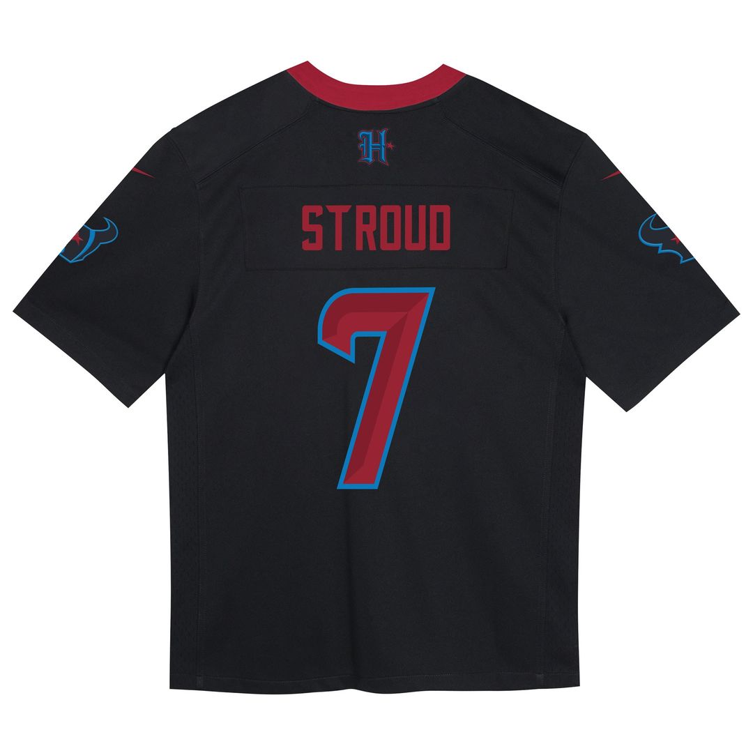 C.J. Stroud Houston Texans Nike Preschool Alternate Player Game Official Jersey - Navy