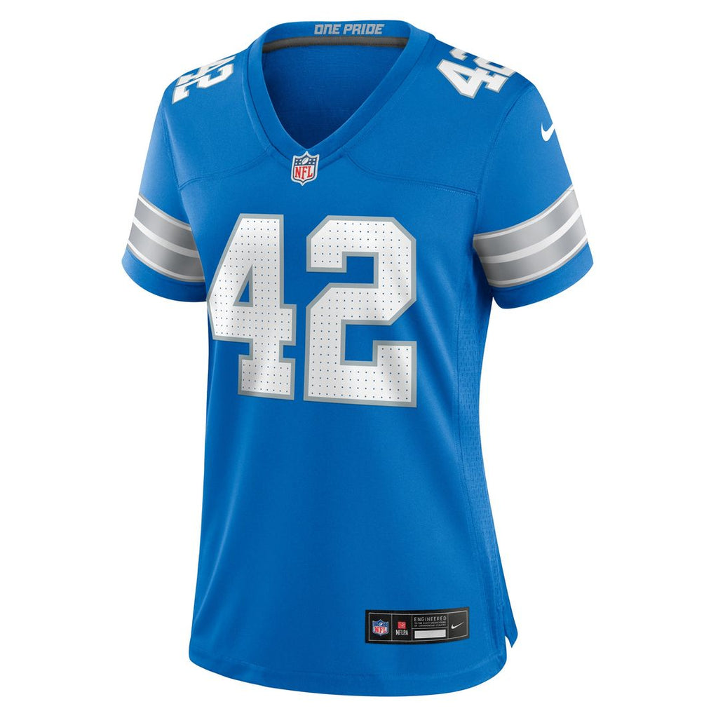 Jalen Reeves-Maybin Detroit Lions Nike Women's Team Game Jersey - Blue