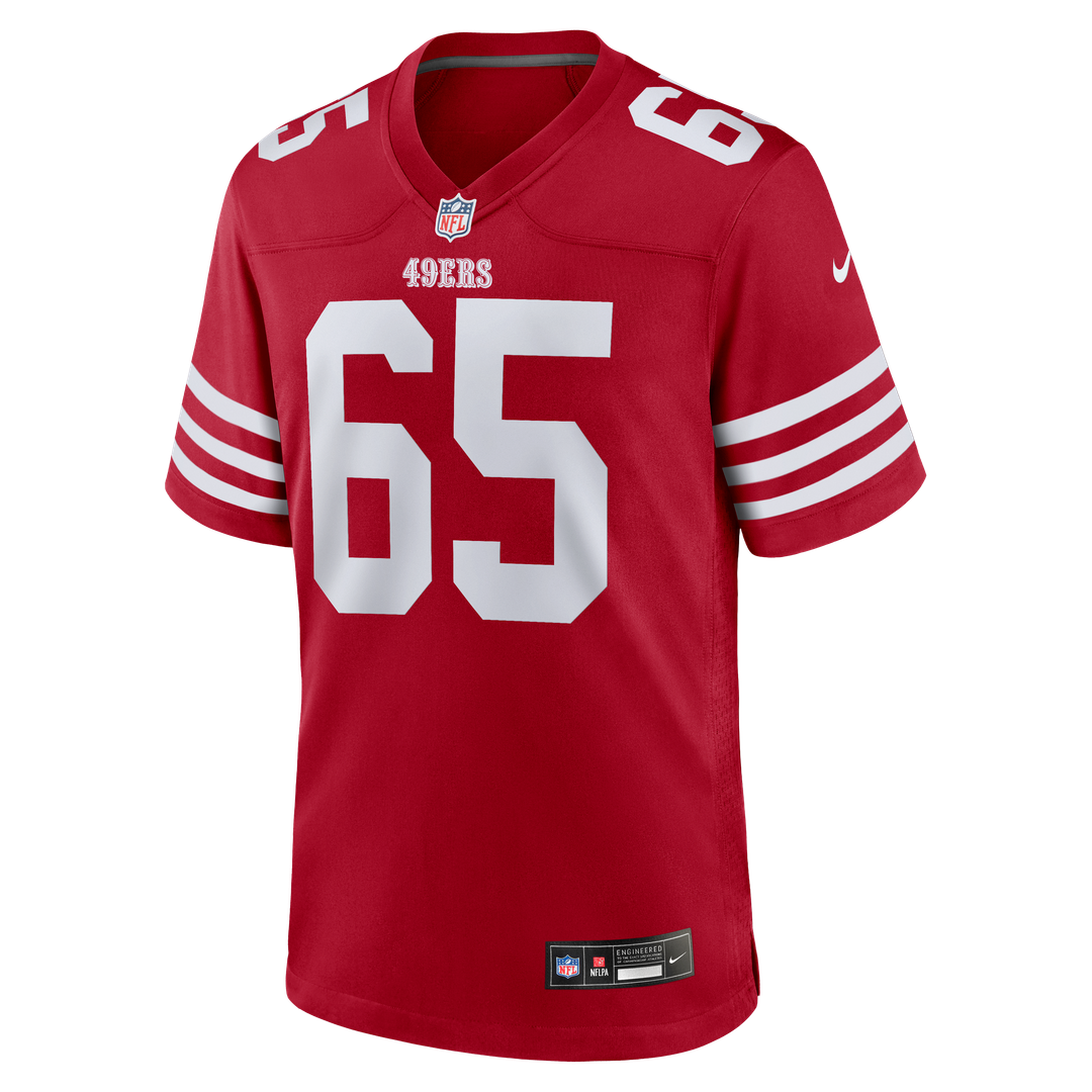 Drew Moss San Francisco 49ers Nike Team Game Official Jersey -  Scarlet