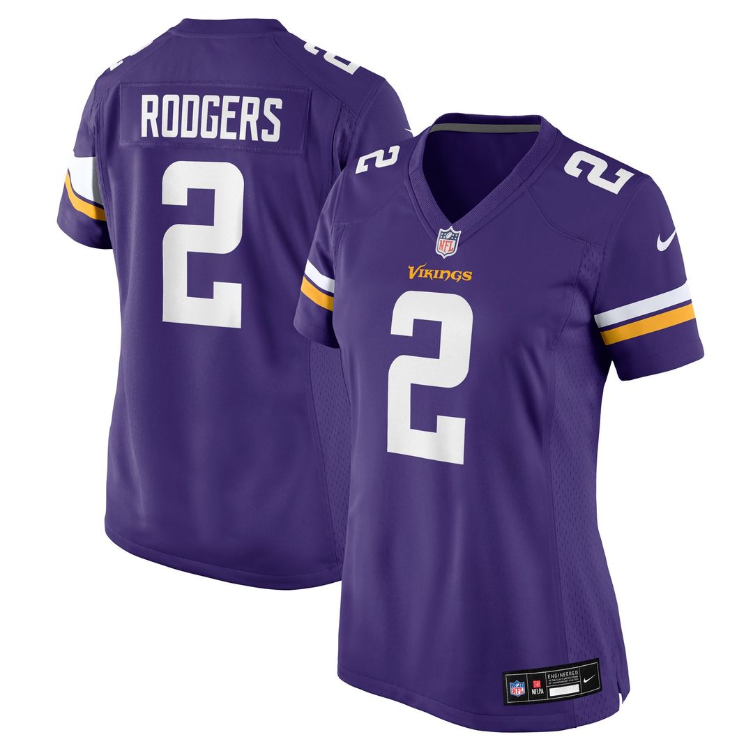 Isaiah Rodgers Minnesota Vikings Nike Women's Team Game Official Jersey -  Purple
