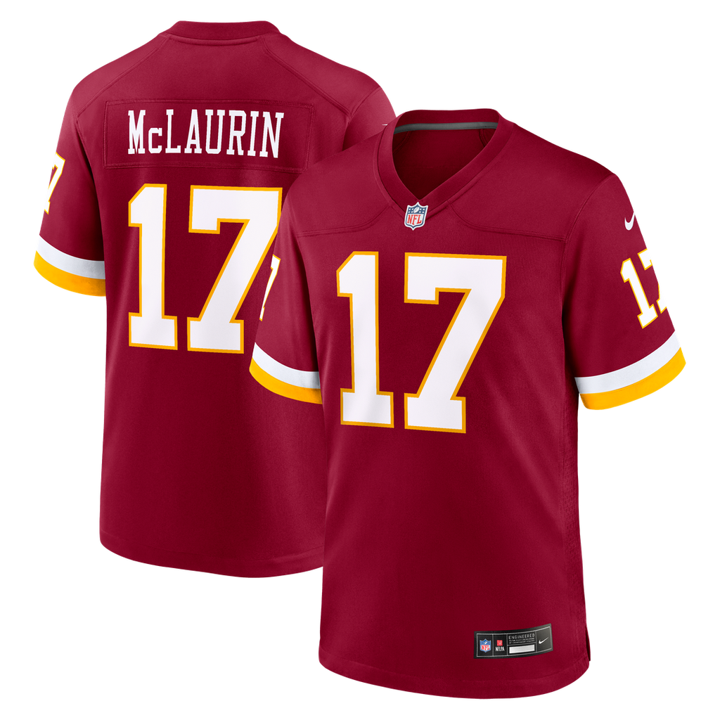 Terry McLaurin Washington Commanders Nike Game Official Jersey - Burgundy