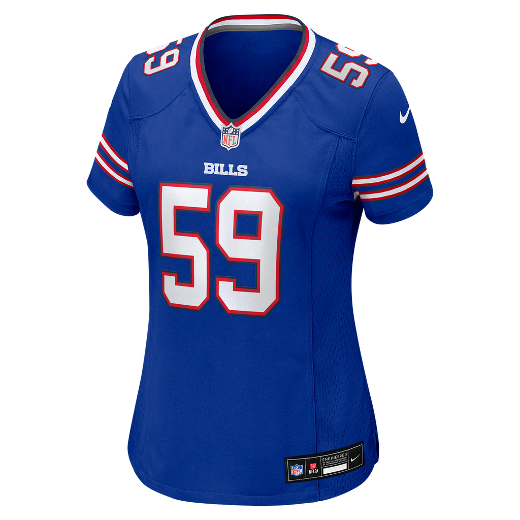 Shaq Lawson Buffalo Bills Nike Women's Team Game Official Jersey -  Royal