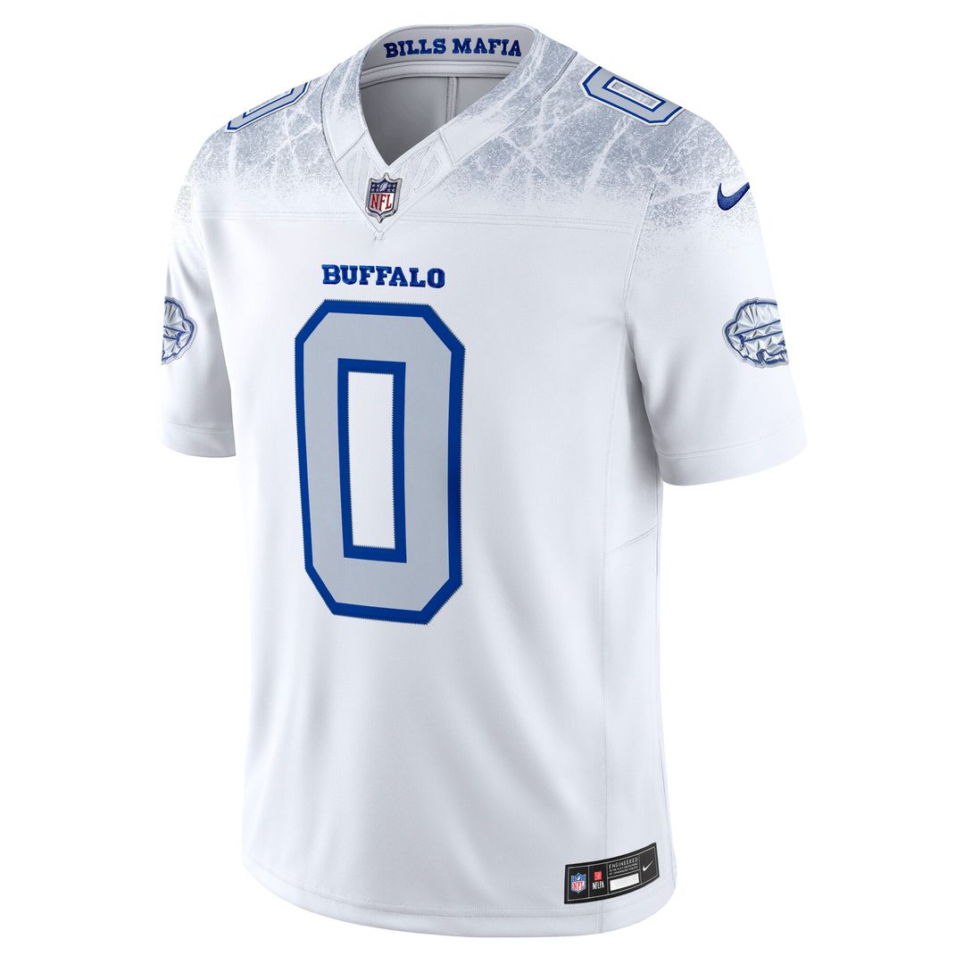 Keon Coleman Buffalo Bills Nike 2025 Rivalries Collection Stitched Limited Official Jersey - White
