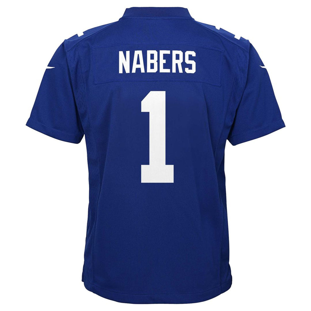 Malik Nabers New York Giants Nike Youth Game Official Jersey - Royal