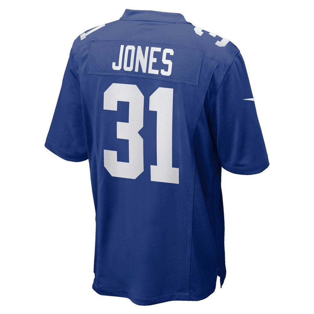 Nic Jones New York Giants Nike Team Game Jersey - Royal
