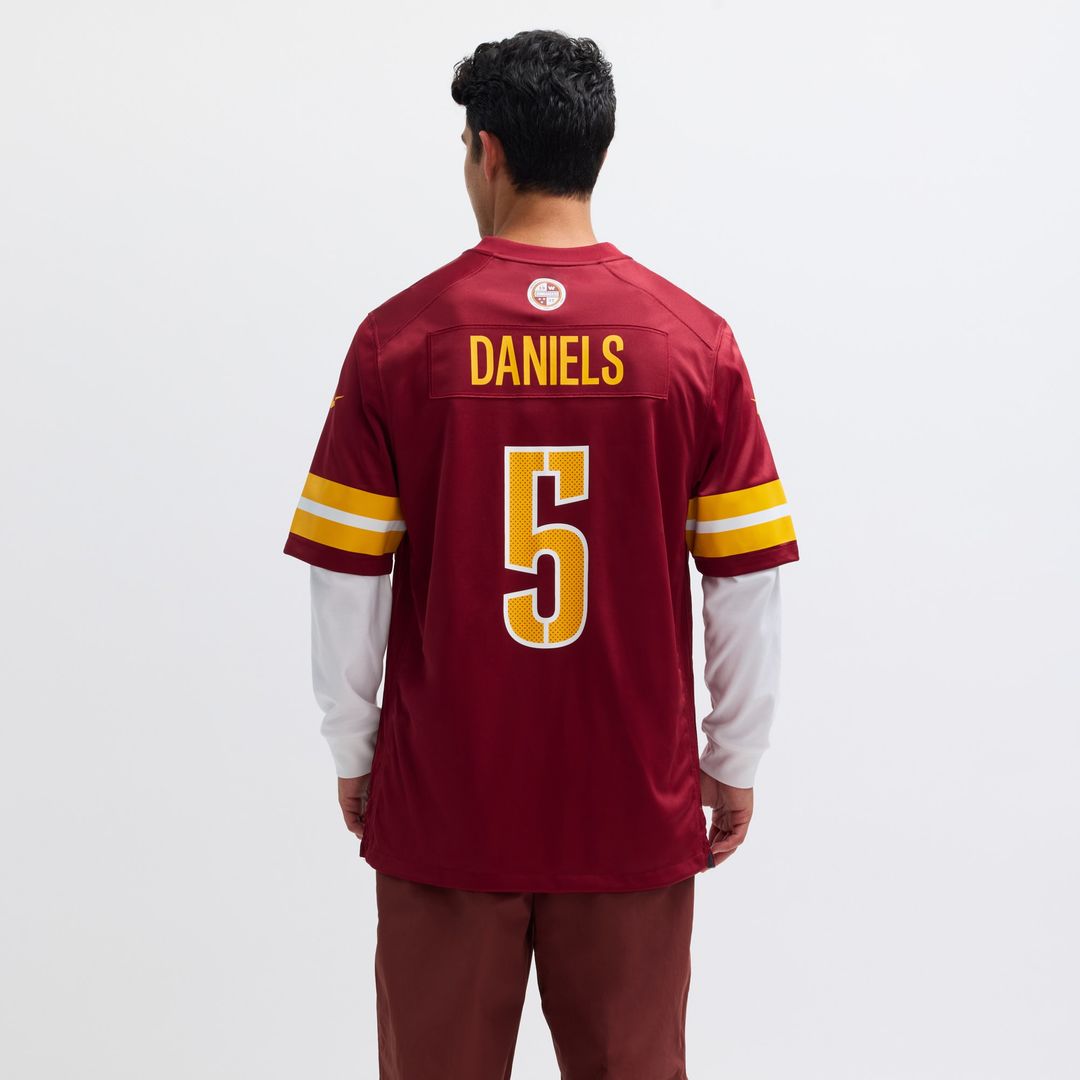 Jayden Daniels Washington Commanders Nike  Player Game Official Jersey - White