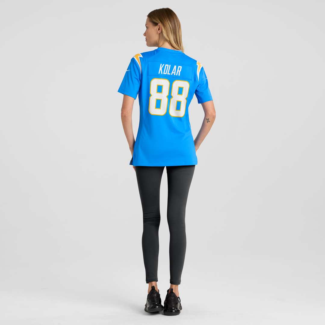 Charlie Kolar Los Angeles Chargers Nike Women's Team Game Official Jersey -  Powder Blue