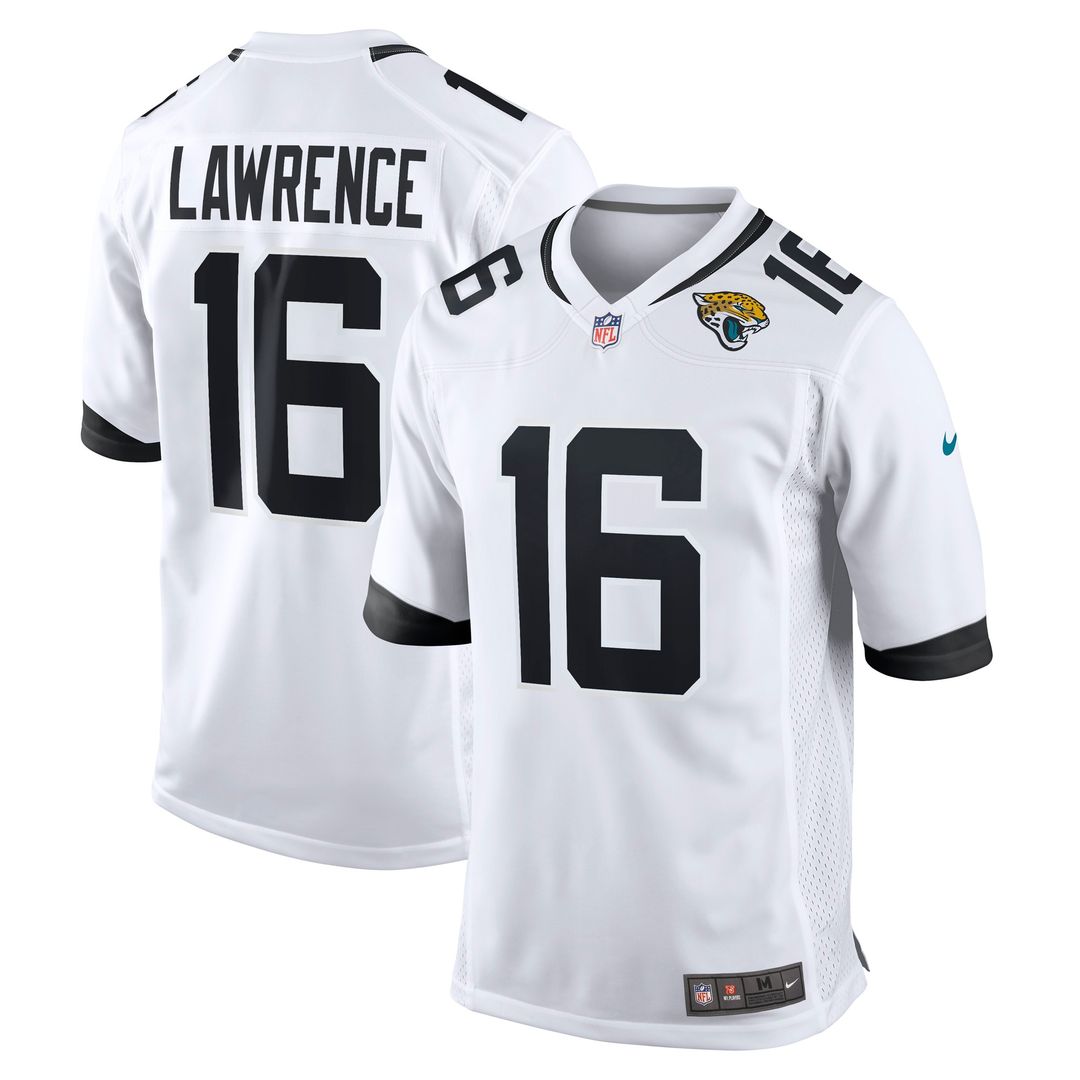 Trevor Lawrence Jacksonville Jaguars Nike Alternate Game Jersey - Black