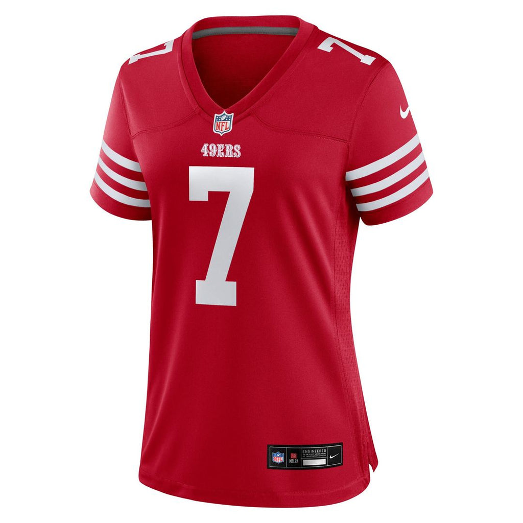 Thomas Morstead San Francisco 49ers Nike Women's Team Game Jersey - Scarlet