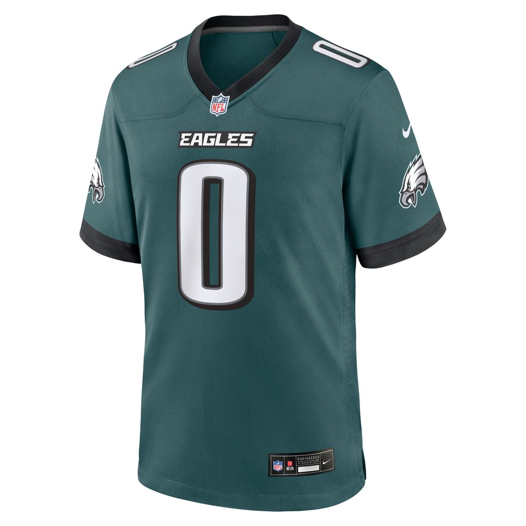 Marquise Brown Philadelphia Eagles Nike Team Game Official Jersey -  Midnight Green