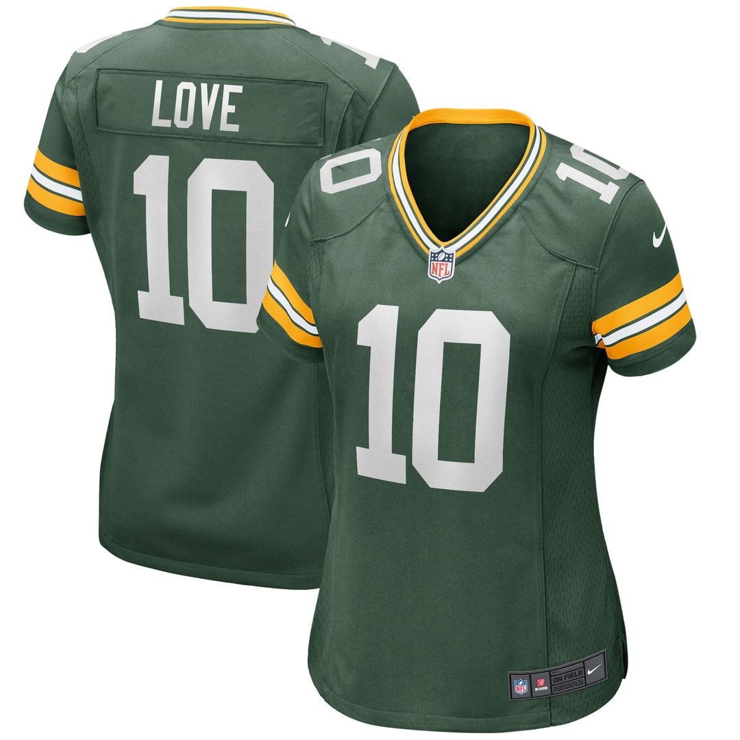 Jordan Love Green Bay Packers Nike Women's The 1923 Classic Game Official Jersey - Navy