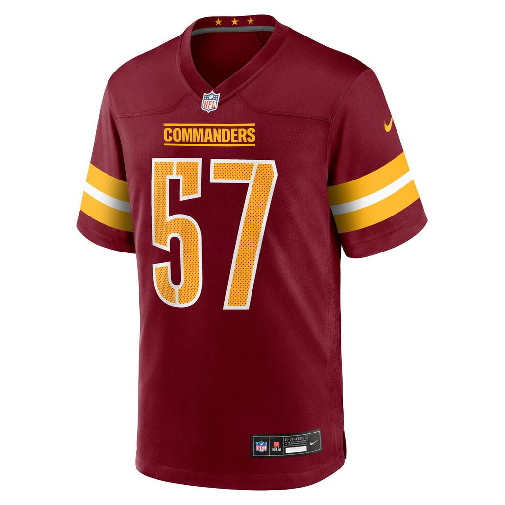 Nick Bellore Washington Commanders Nike Team Game Jersey - Burgundy