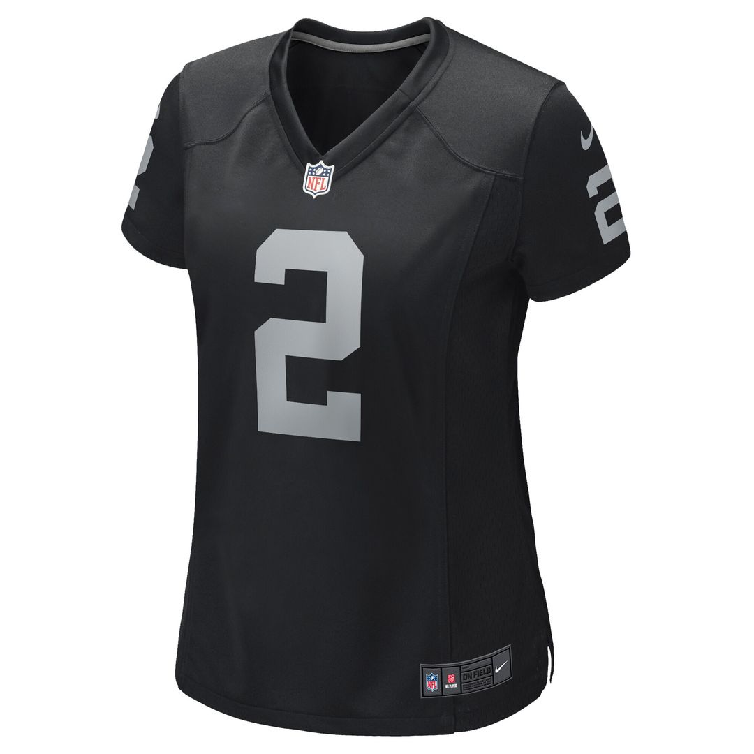 Daniel Carlson Las Vegas Raiders Nike Women's Player Game Official Jersey - Black
