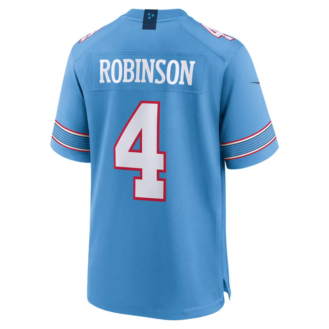 Wan'Dale Robinson Tennessee Titans Nike Game Official Jersey - White