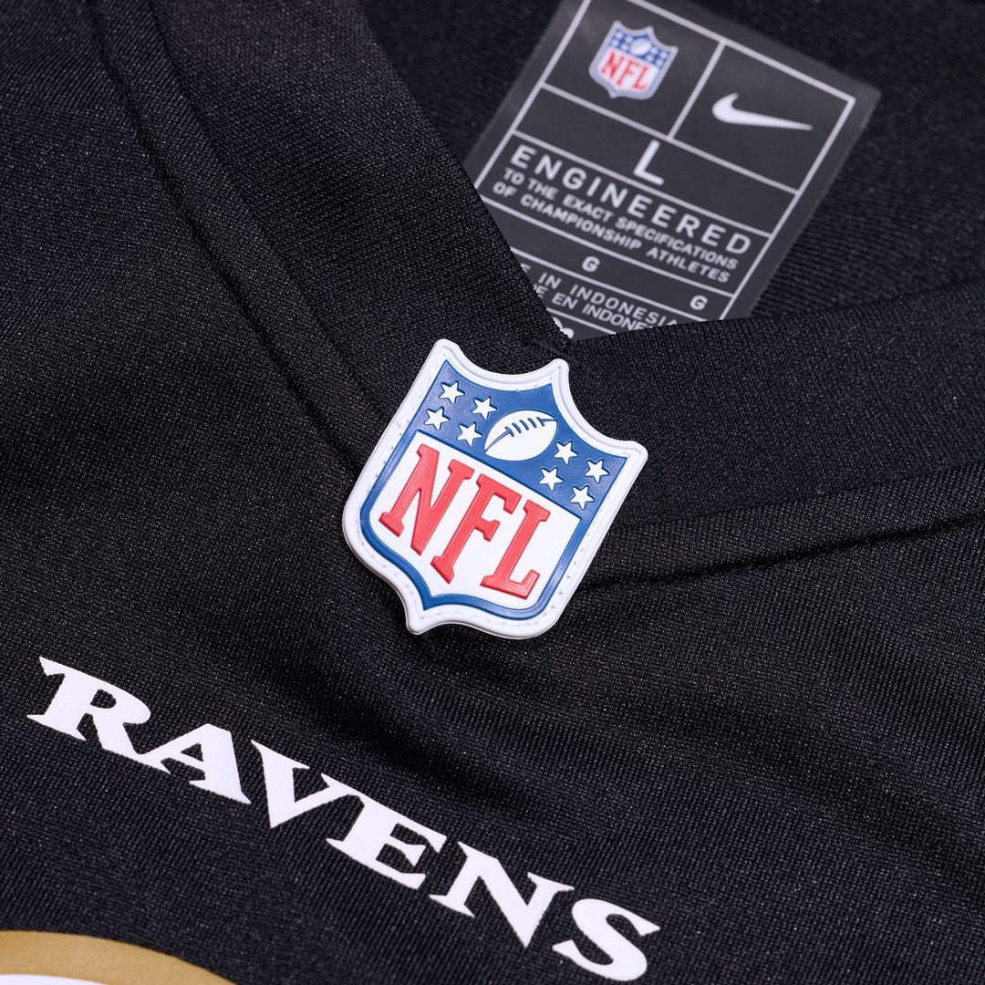 Jamal Lewis Baltimore Ravens Nike Retired Player Alternate Game Official Jersey - Black