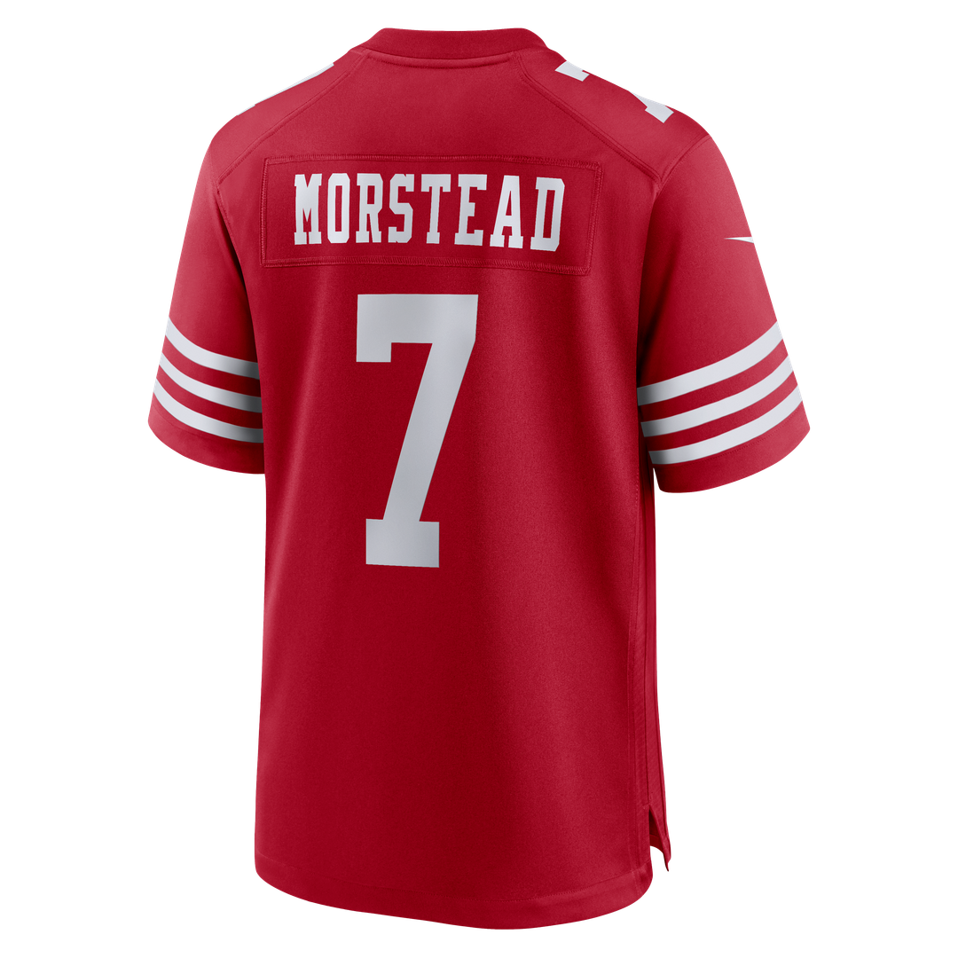 Thomas Morstead San Francisco 49ers Nike Team Game Jersey - Scarlet