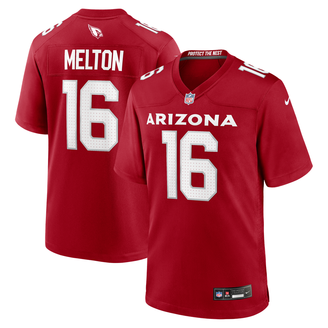 Max Melton Arizona Cardinals Nike Team Game Jersey - Cardinal
