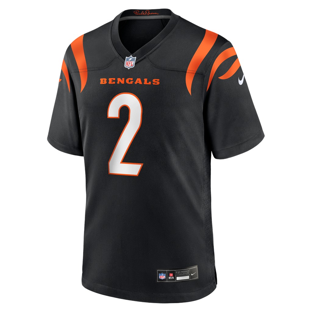 Evan McPherson Cincinnati Bengals Nike Game Official Jersey - Black