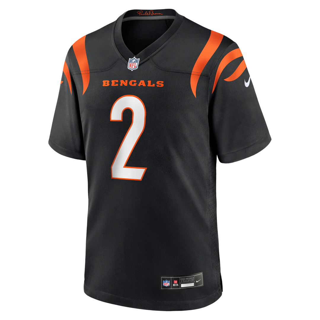 Evan McPherson Cincinnati Bengals Nike Game Official Jersey - Black
