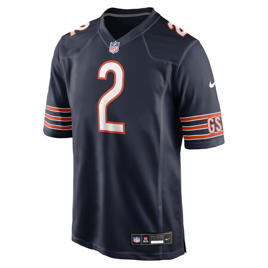 Coby Bryant Chicago Bears Nike Team Game Jersey - Navy