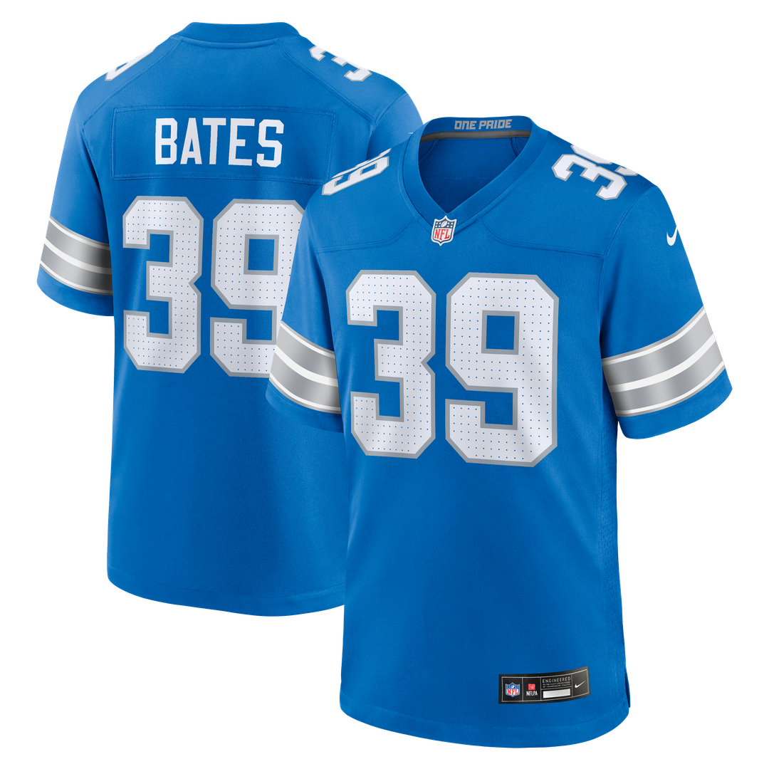 Jake Bates Detroit Lions Nike Team Game Official Jersey -  Blue