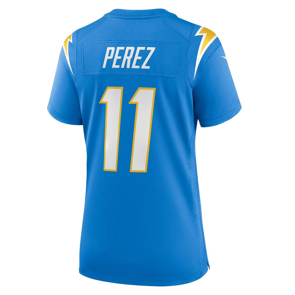 Luis Perez Los Angeles Chargers Nike Women's Team Game Jersey - Powder Blue