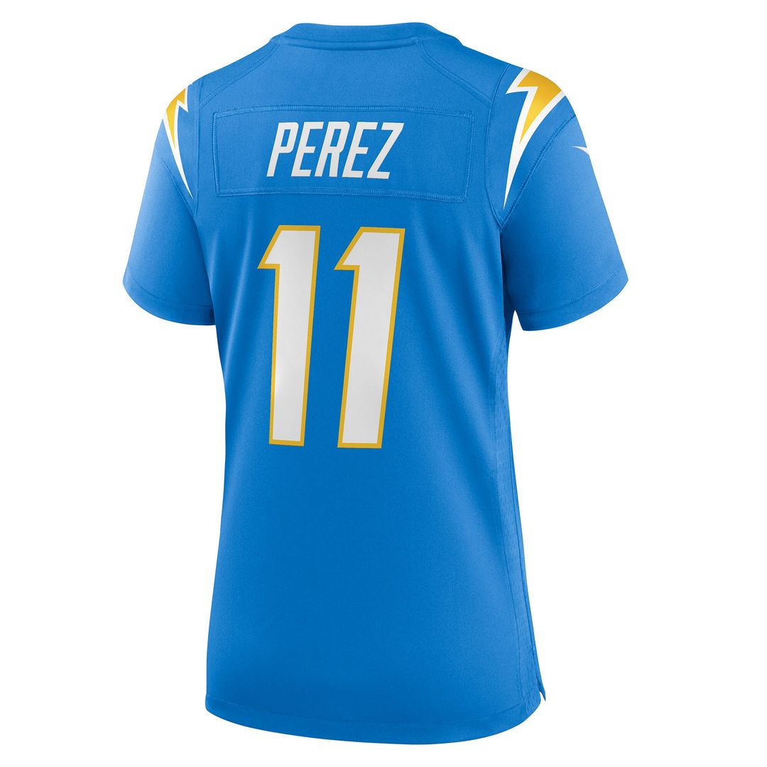Luis Perez Los Angeles Chargers Nike Women's Team Game Jersey - Powder Blue