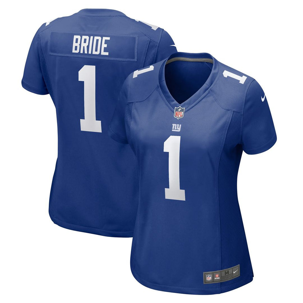 Number 1 Bride New York Giants Nike Women's Game Official Jersey - Royal