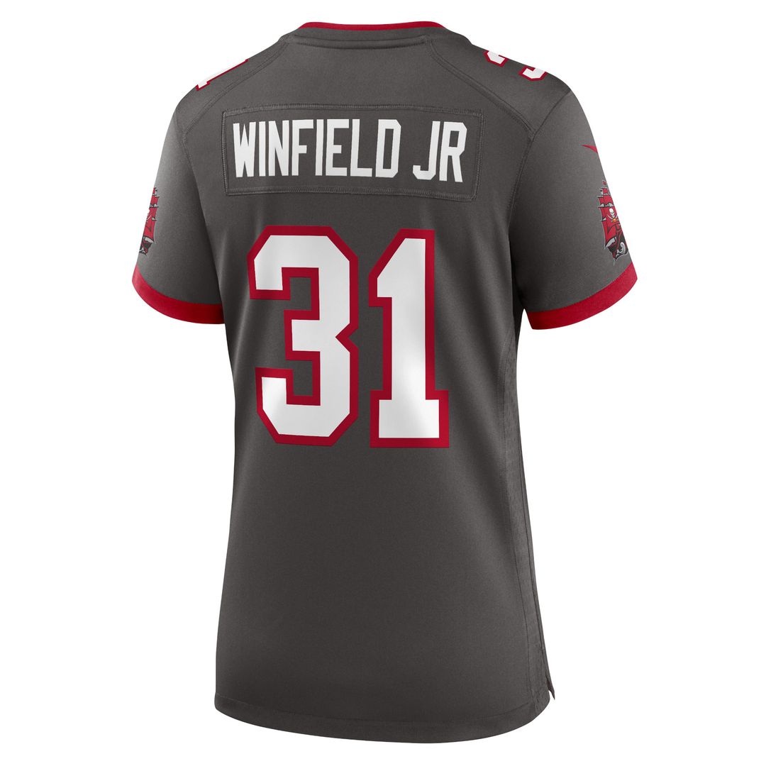 Antoine Winfield Jr. Tampa Bay Buccaneers Nike Women's Game Official Jersey - Pewter
