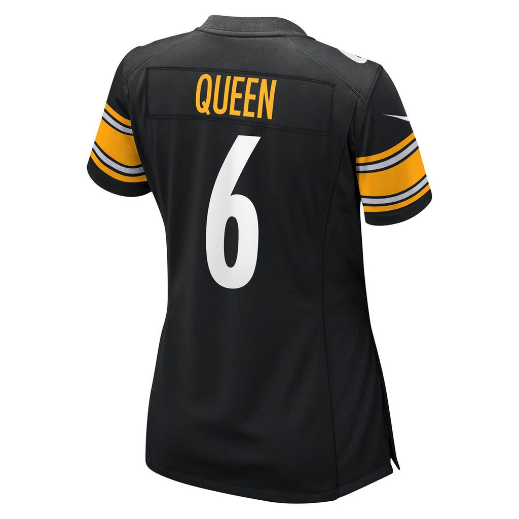 Patrick Queen Pittsburgh Steelers Nike Women's Game Player Official Jersey - Black