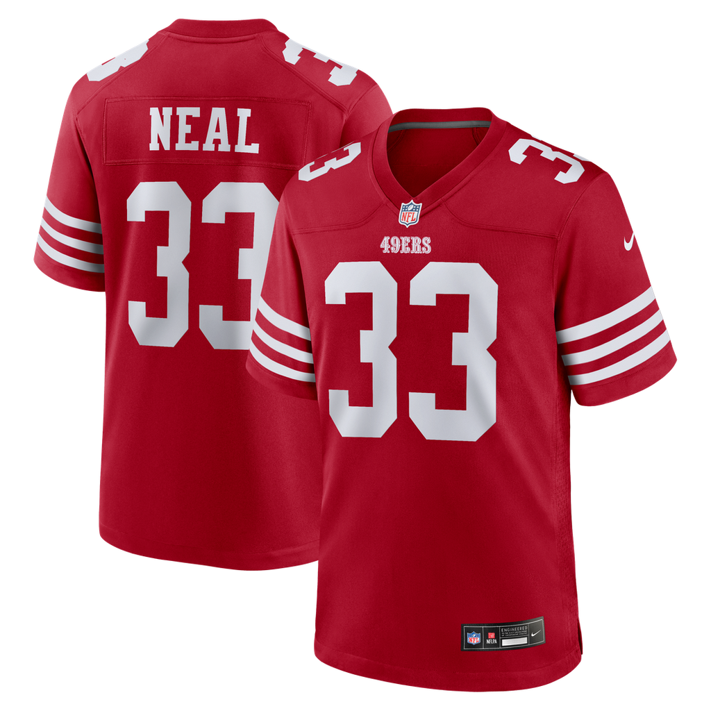 Siran Neal San Francisco 49ers Nike Team Game Official Jersey -  Scarlet