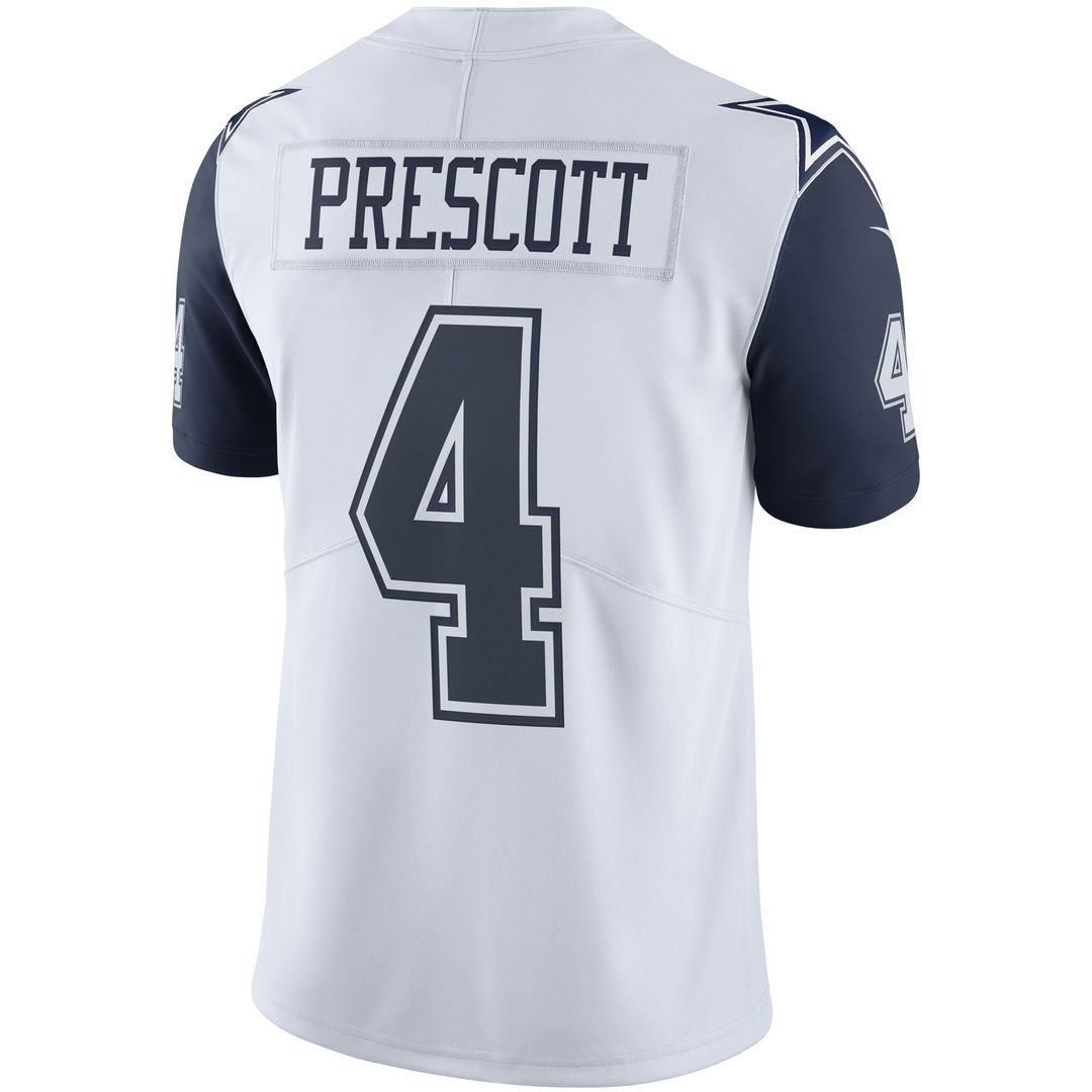 Dak Prescott Dallas Cowboys Nike Vapor Limited Player Official Jersey - Navy