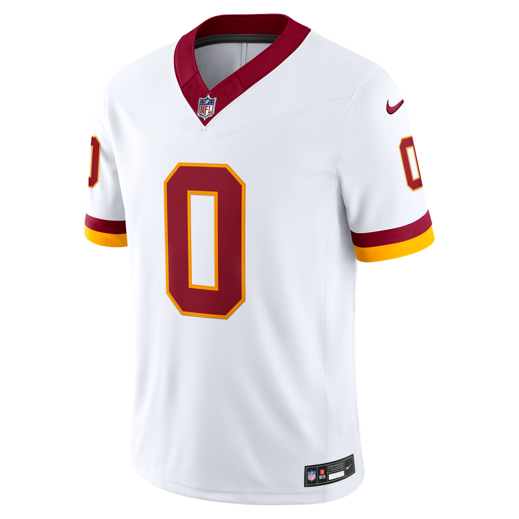 Mike Sainristil Washington Commanders Nike Vapor F.U.S.E. Stitched Limited Official Jersey - White