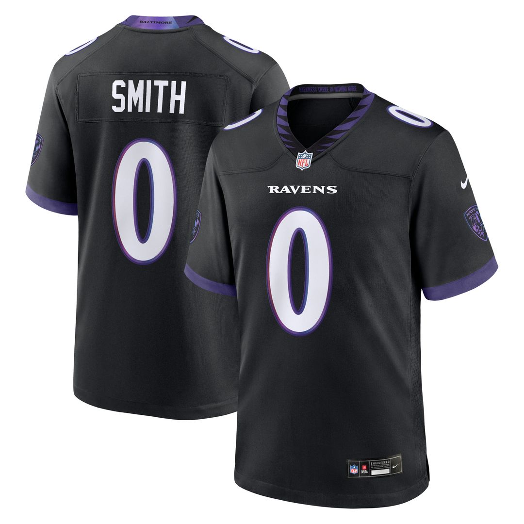 Roquan Smith Baltimore Ravens Nike Game Official Jersey - White