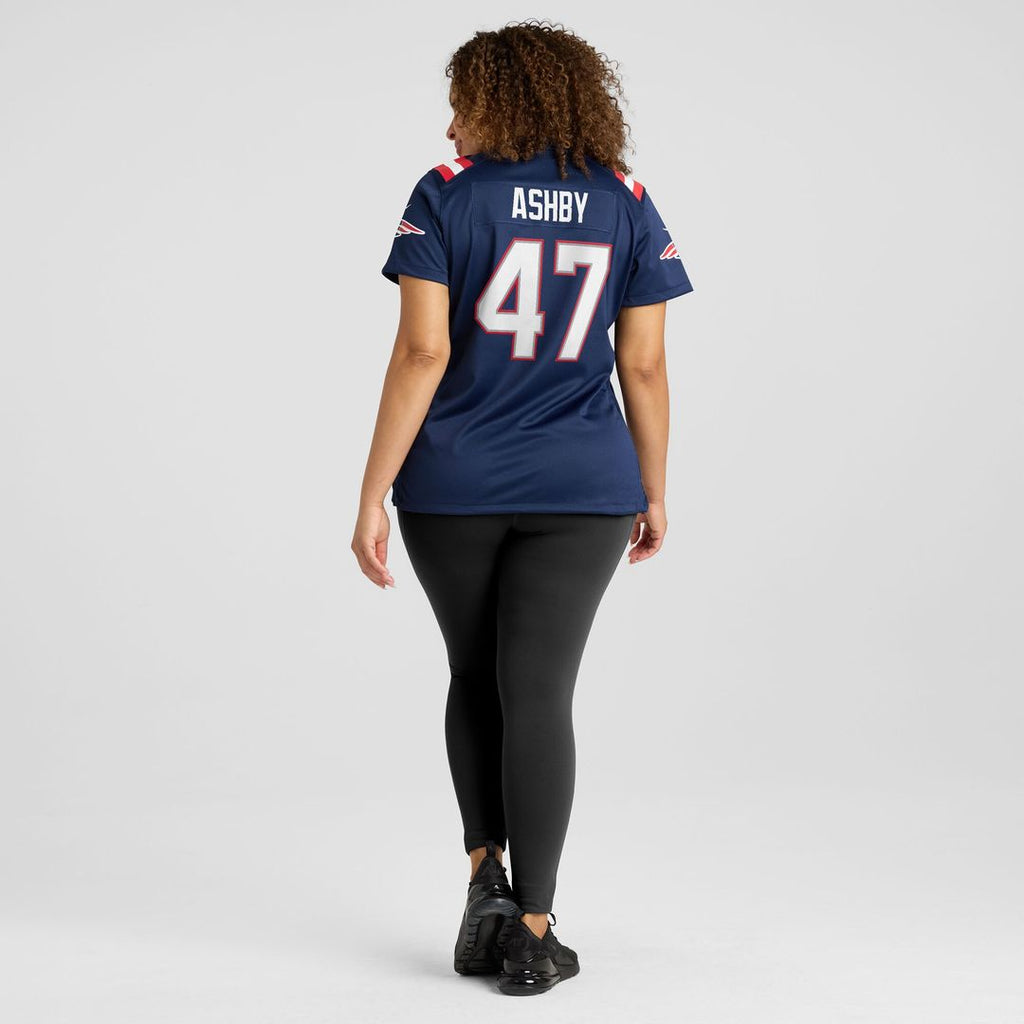 Julian Ashby New England Patriots Nike Women's Team Game Official Jersey -  Navy