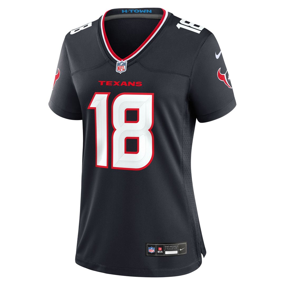 Graham Mertz Houston Texans Nike Women's Team Game Jersey - Navy