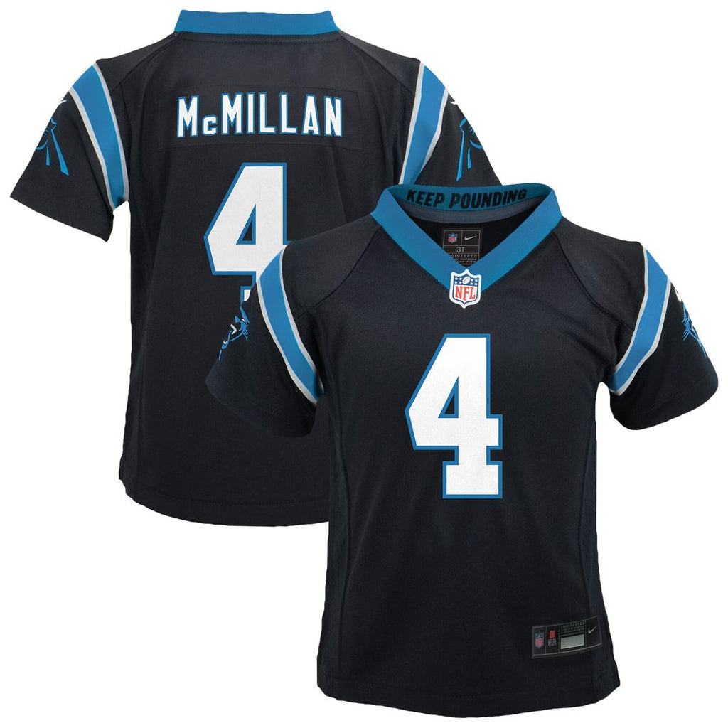 Tetairoa McMillan Carolina Panthers Nike Toddler Game Official Jersey - Black