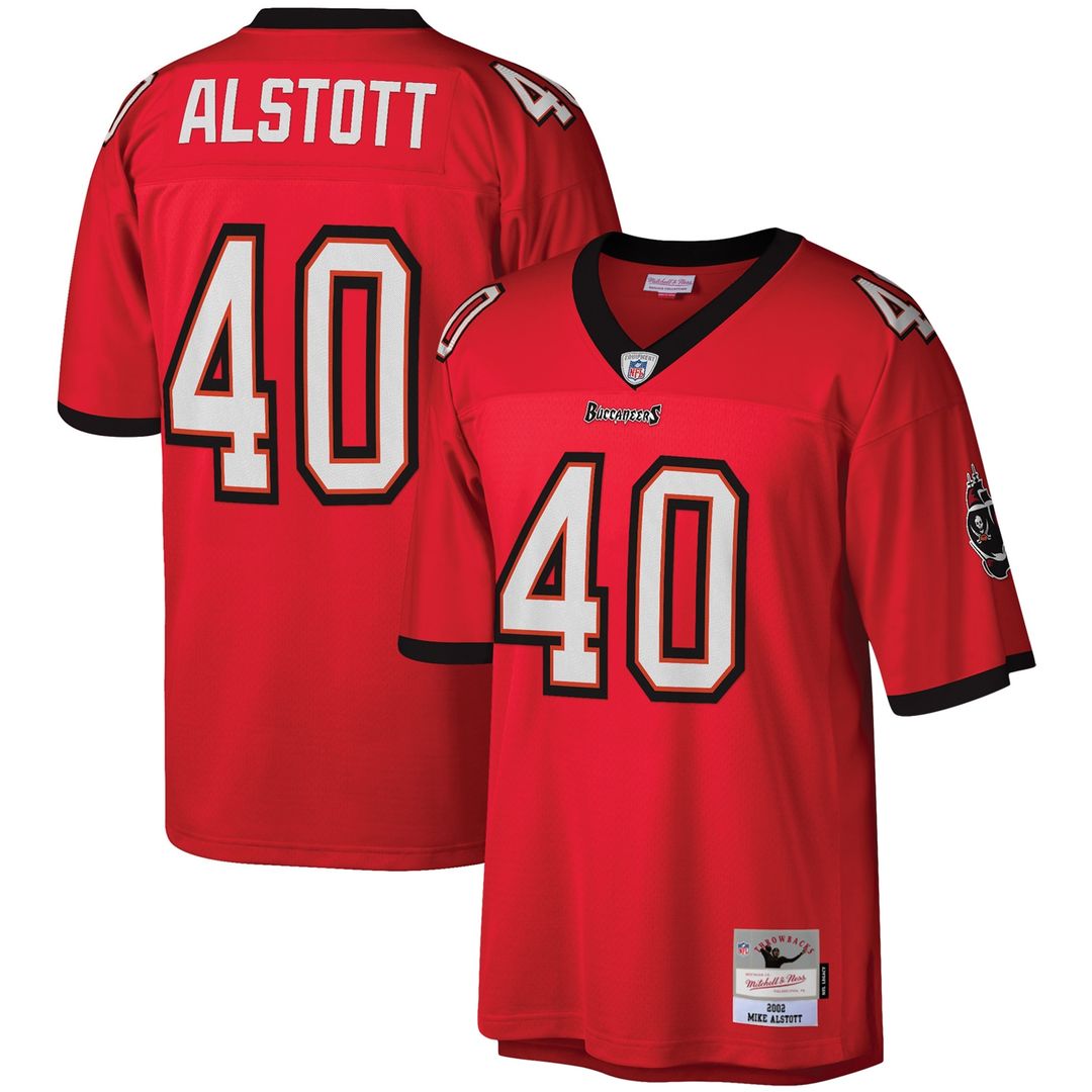 Mike Alstott Tampa Bay Buccaneers Mitchell & Ness Legacy Replica Official Jersey - Red