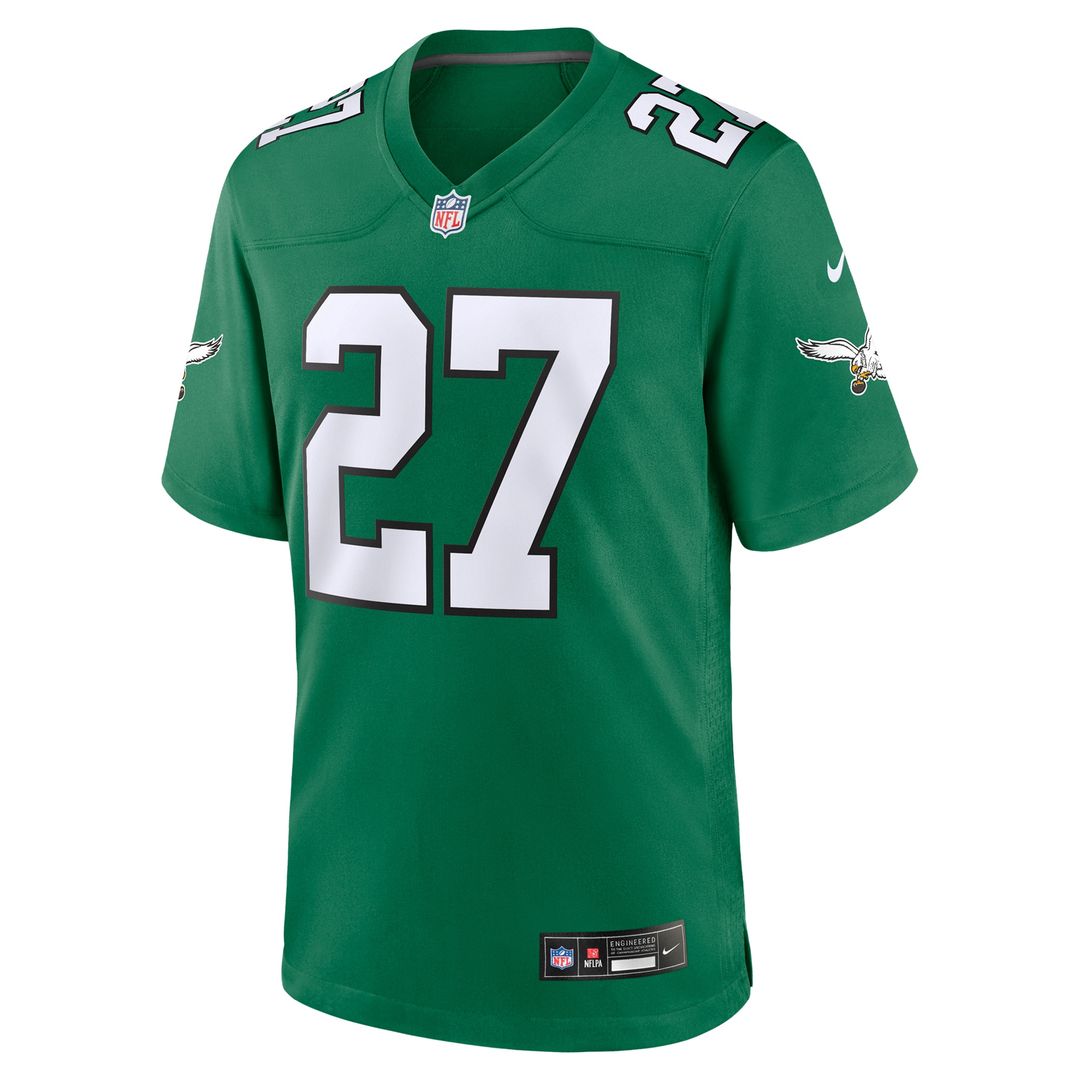 Quinyon Mitchell Philadelphia Eagles Nike Alternate Game Jersey - Kelly Green